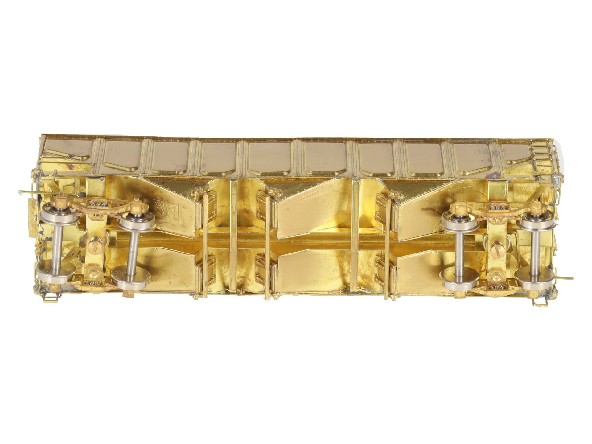 Overland OMI-1308 HO BRASS C&O Triple Hopper - Unpainted EX/Box