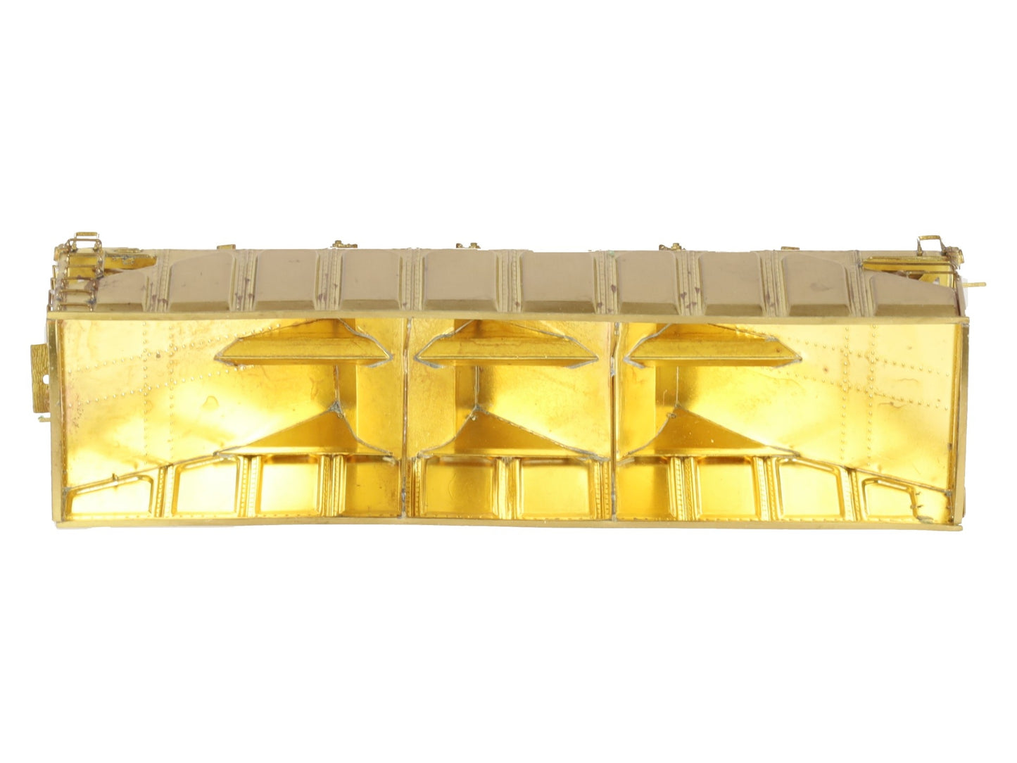 Overland OMI-1308 HO BRASS C&O Triple Hopper - Unpainted EX/Box