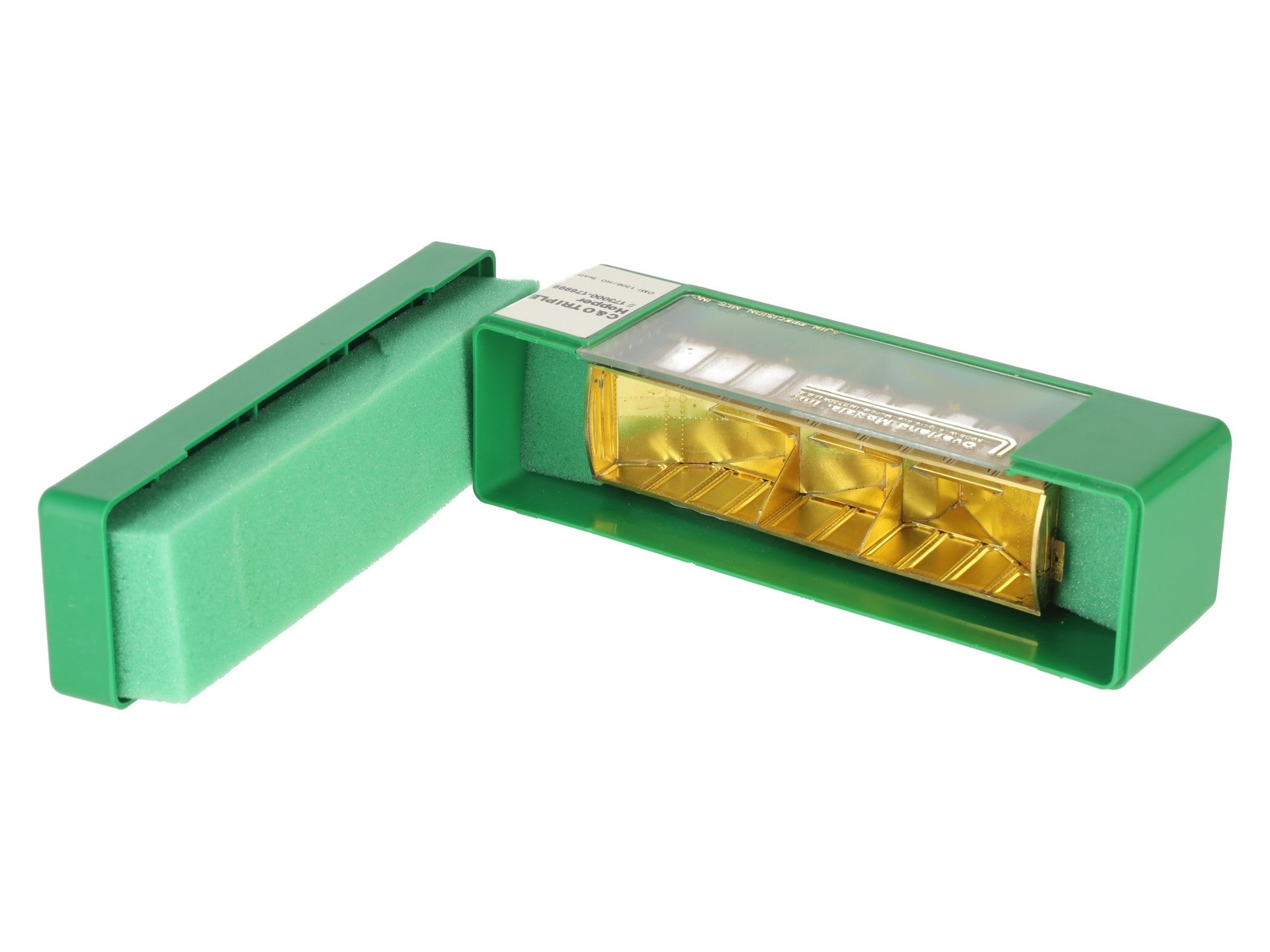 Overland OMI-1308 HO BRASS C&O Triple Hopper - Unpainted EX/Box