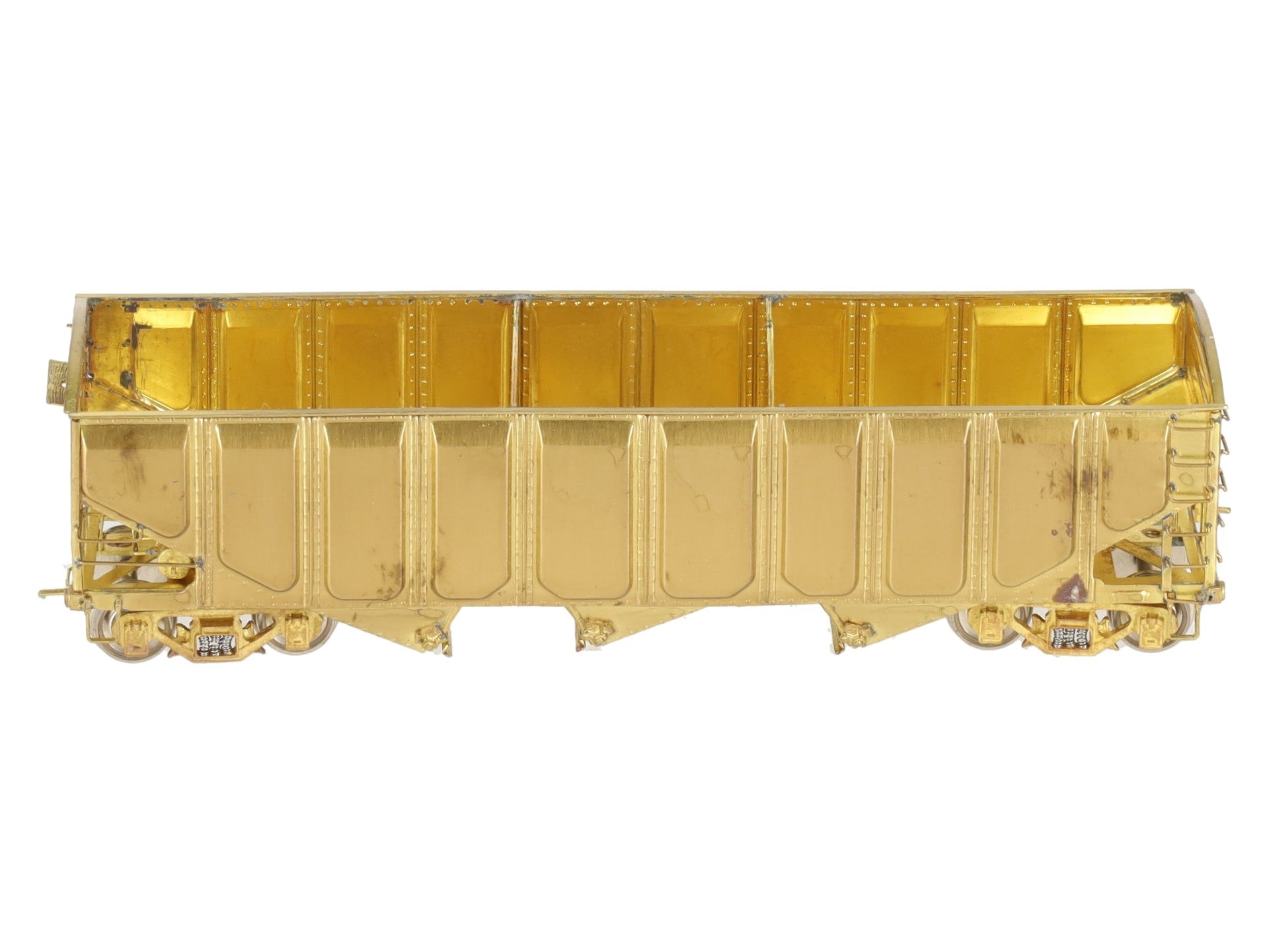Overland OMI-1308 HO BRASS C&O Triple Hopper - Unpainted EX/Box