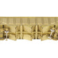 Overland OMI-1308 HO BRASS C&O Triple Hopper - Unpainted LN/Box