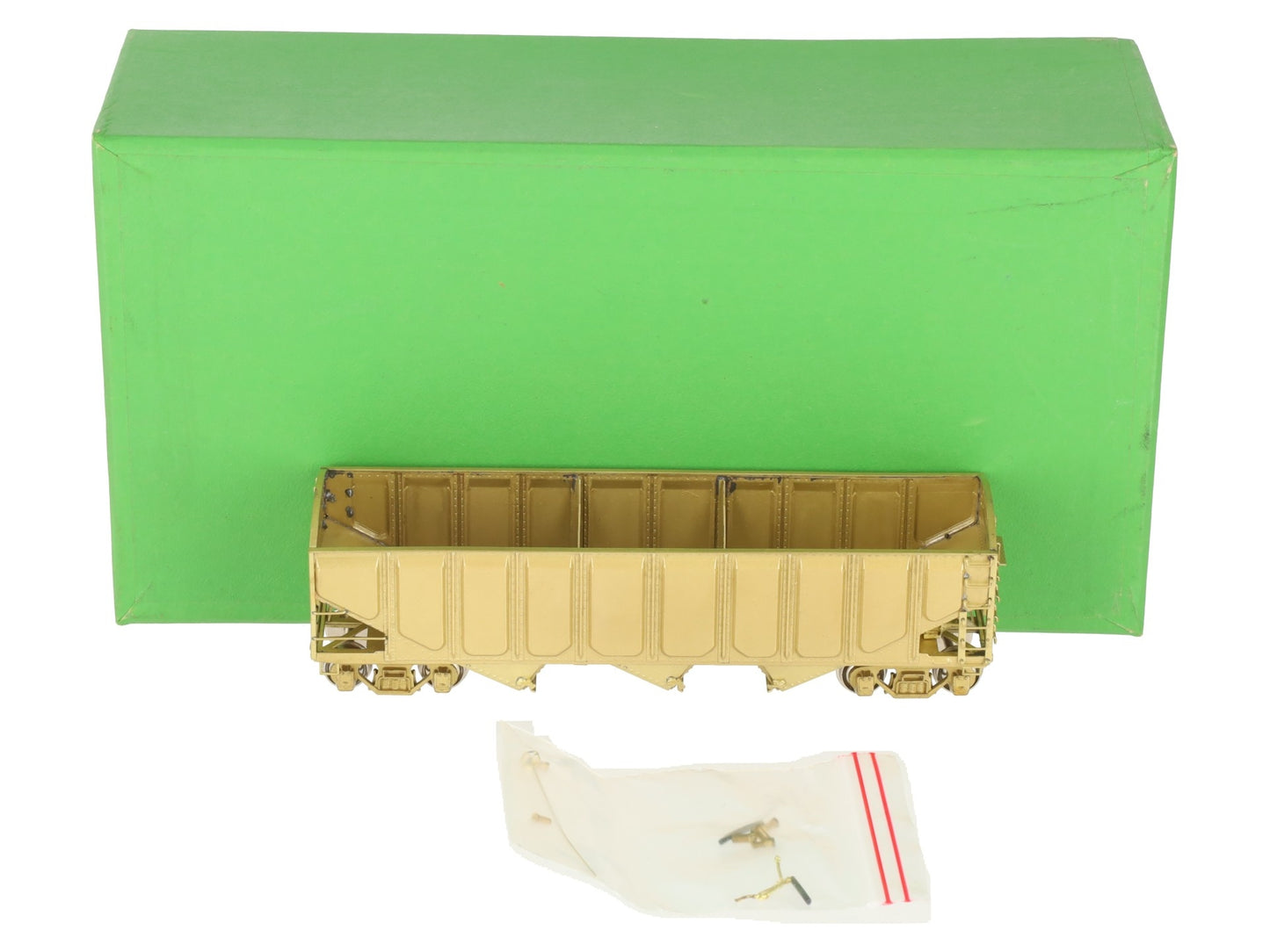 Overland OMI-1308 HO BRASS C&O Triple Hopper - Unpainted LN/Box