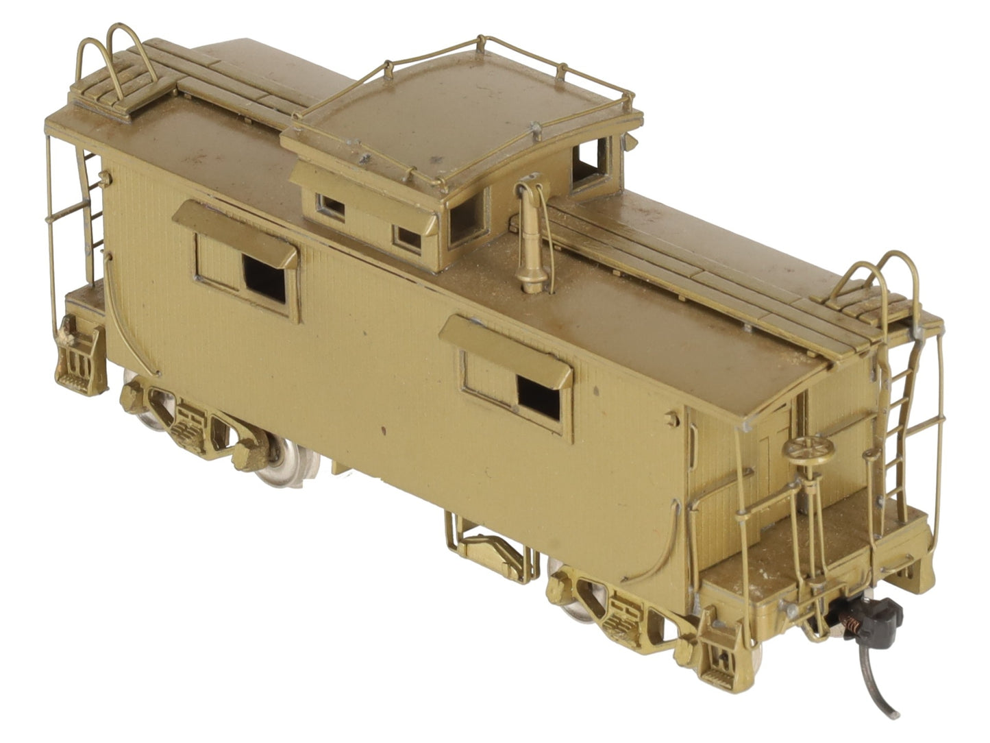 Overland BRASS HO Scale Chesapeake & Ohio Wood Caboose EX/Box