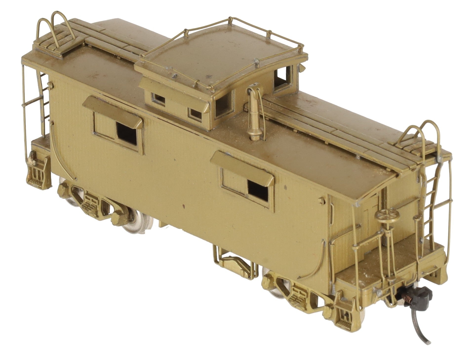 Overland BRASS HO Scale Chesapeake & Ohio Wood Caboose EX/Box