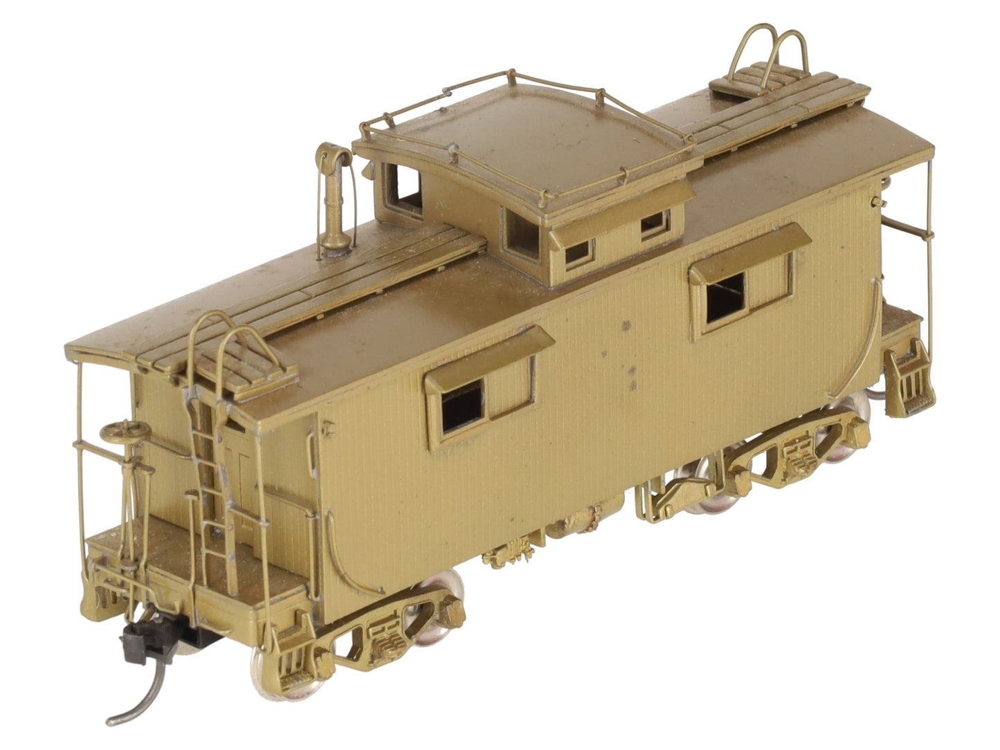 Overland BRASS HO Scale Chesapeake & Ohio Wood Caboose EX/Box