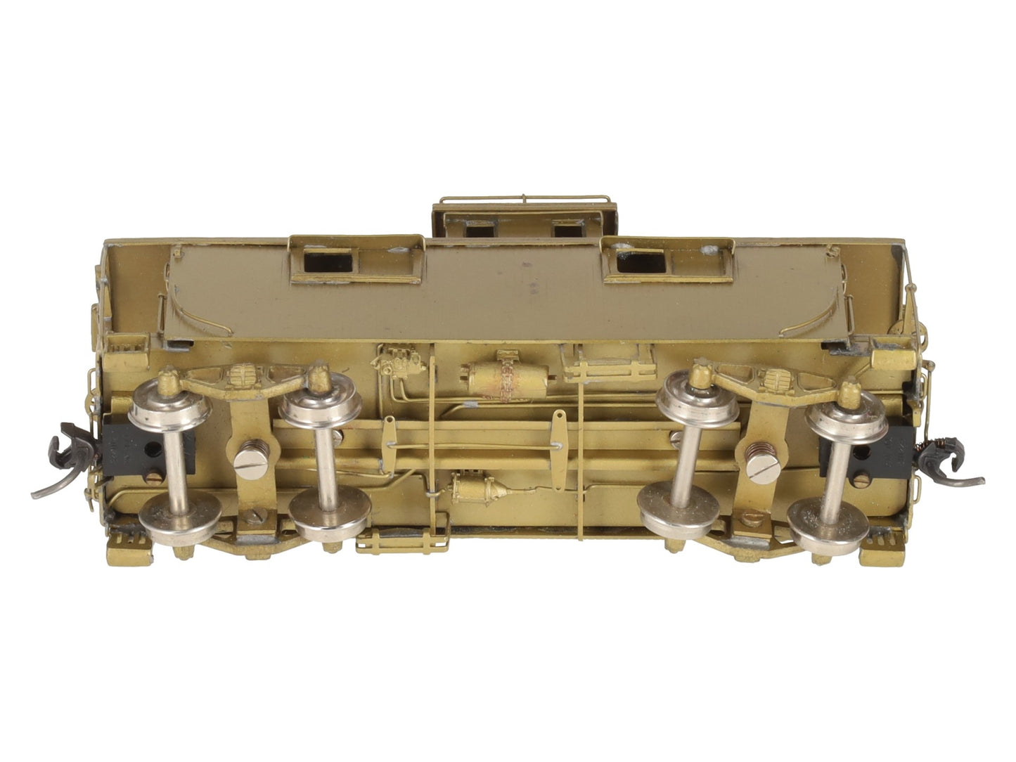 Overland BRASS HO Scale Chesapeake & Ohio Wood Caboose EX/Box