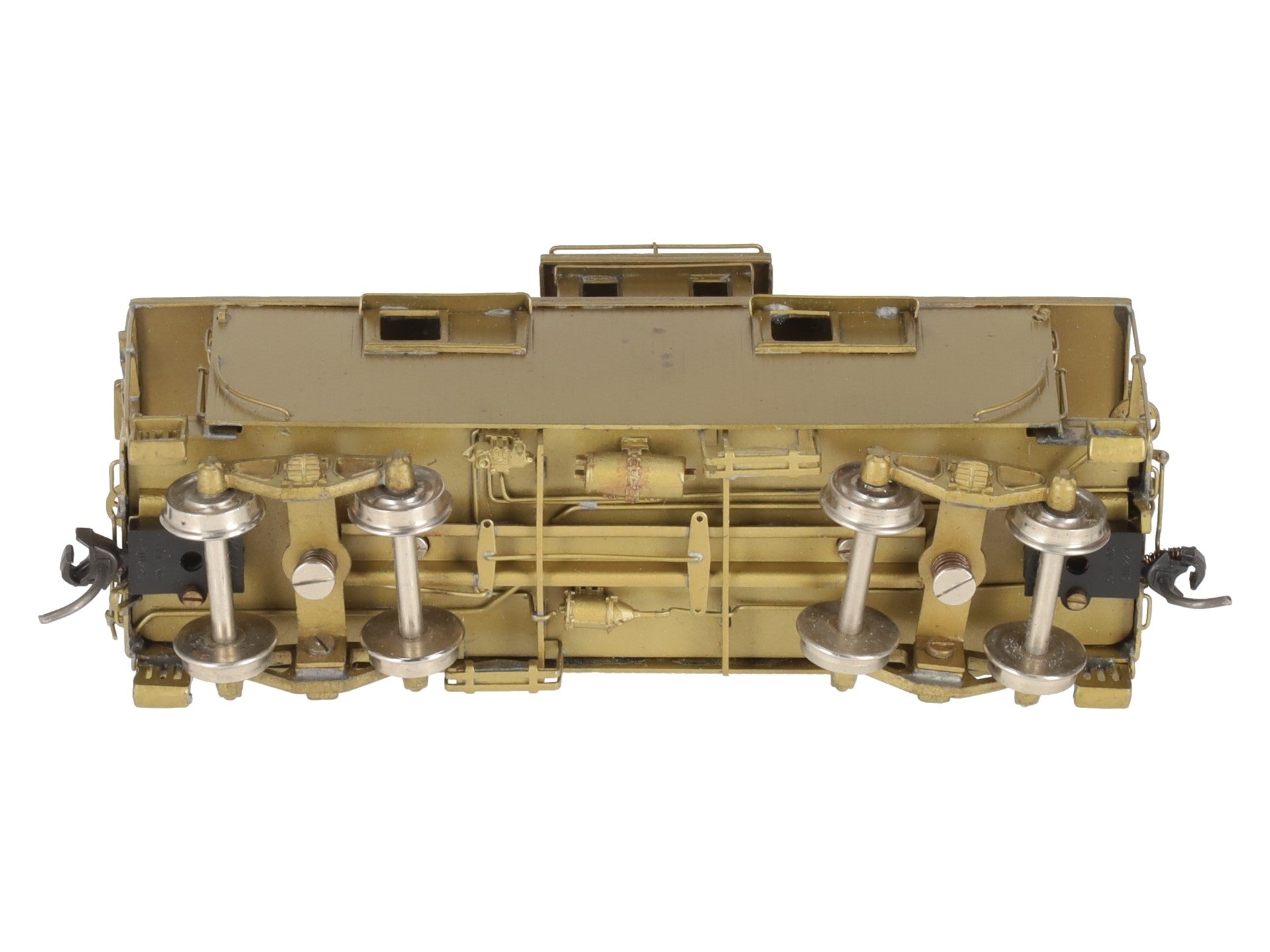 Overland BRASS HO Scale Chesapeake & Ohio Wood Caboose EX/Box