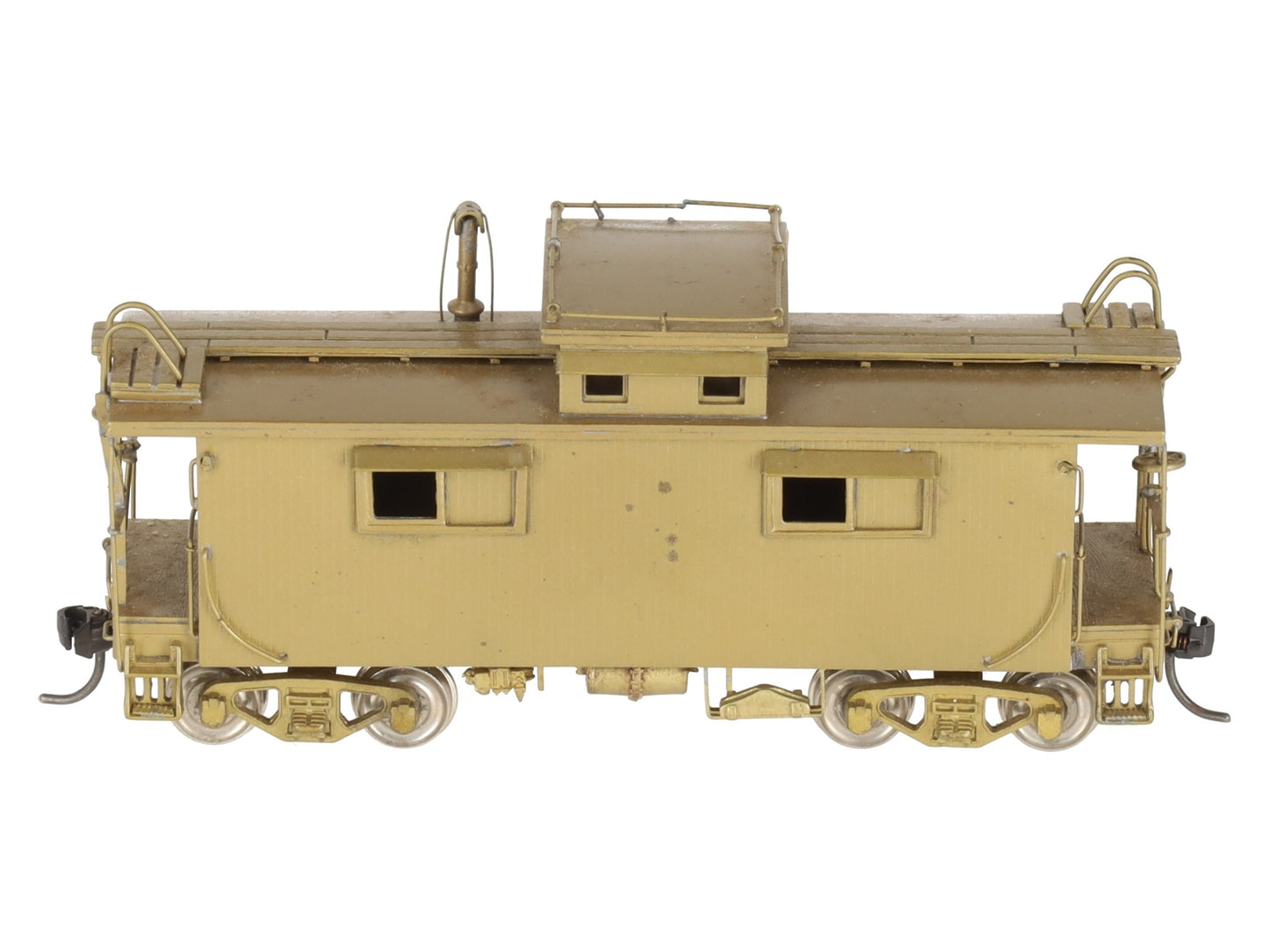 Overland BRASS HO Scale Chesapeake & Ohio Wood Caboose EX/Box