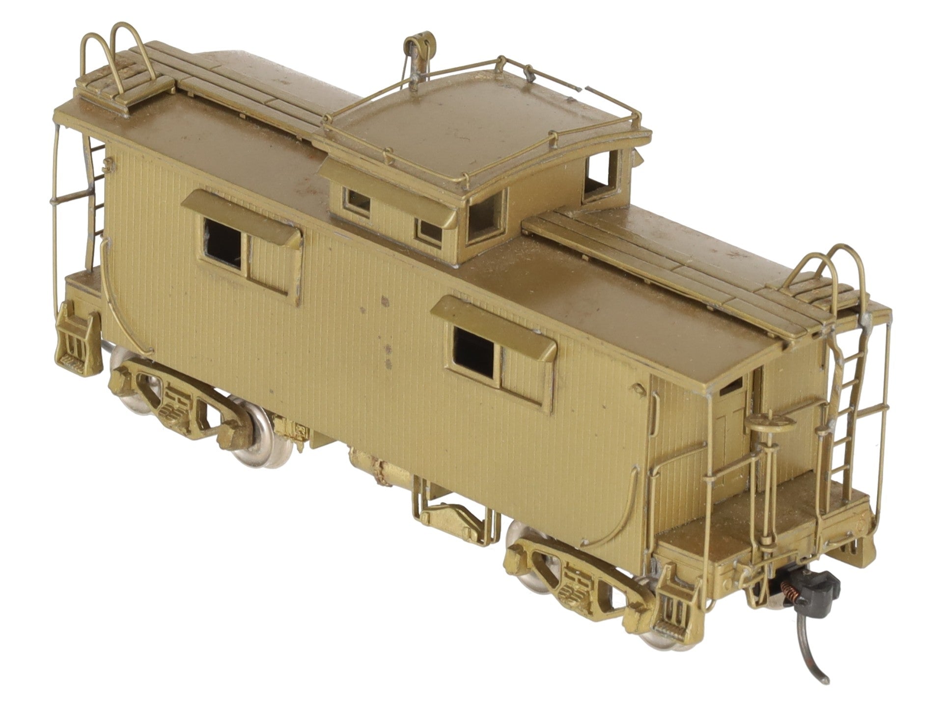 Overland BRASS HO Scale Chesapeake & Ohio Wood Caboose EX/Box