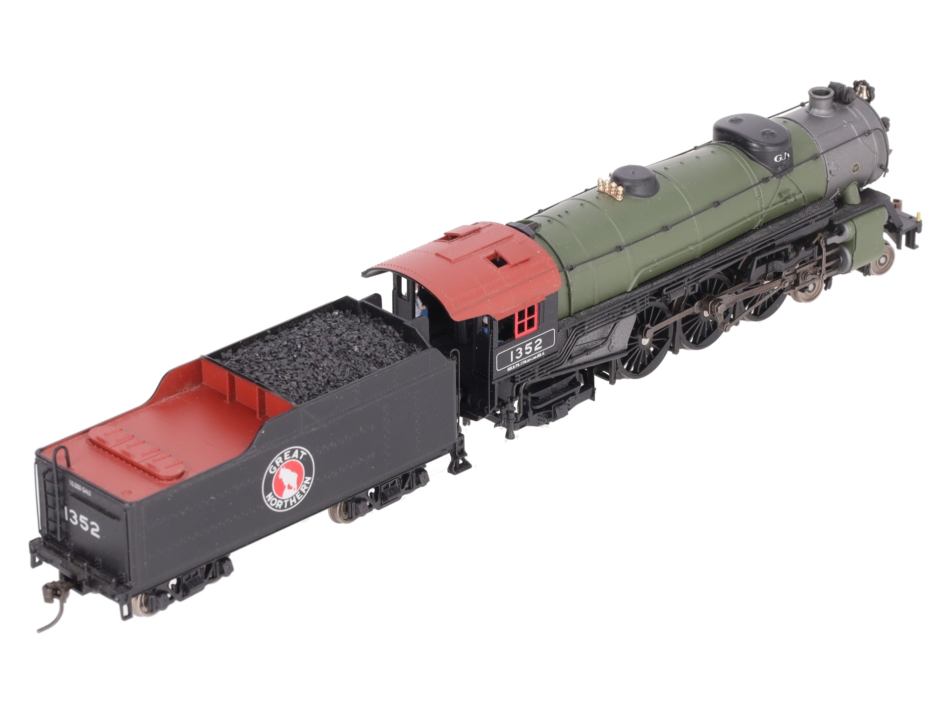 Broadway Limited 4610 HO Great Northern USRA Heavy Pacific 4-6-2 #1352 LN/Box