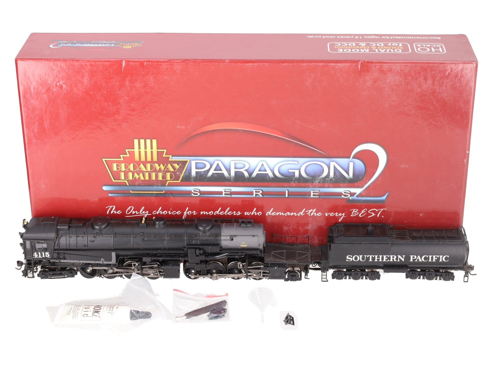 Broadway Limited 2187 HO Southern Pacific Class AC5 Baldwin 4-8-8-2 Cab #4115 LN/Box