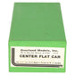 Overland OMI-3080 HO Scale BRASS Center Flat Car -Unpainted EX/Box