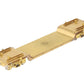 Overland OMI-3080 HO Scale BRASS Center Flat Car -Unpainted EX/Box