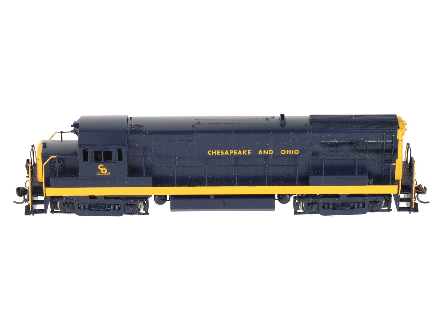 Oriental Limited HO BRASS C&O GE U25B 2500HP Diesel Engine Intermediate -Painted LN/Box