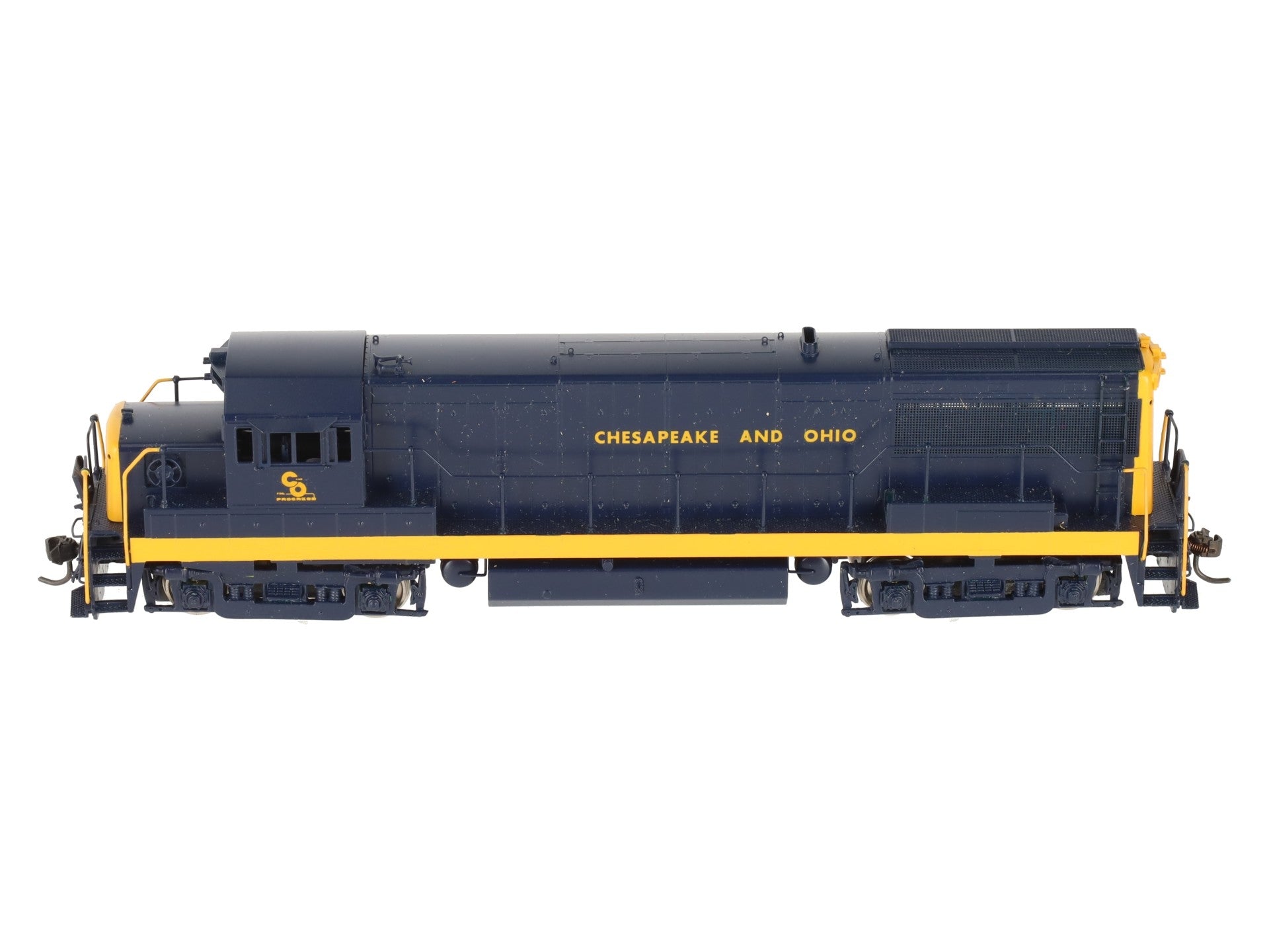 Oriental Limited HO BRASS C&O GE U25B 2500HP Diesel Engine Intermediate -Painted LN/Box