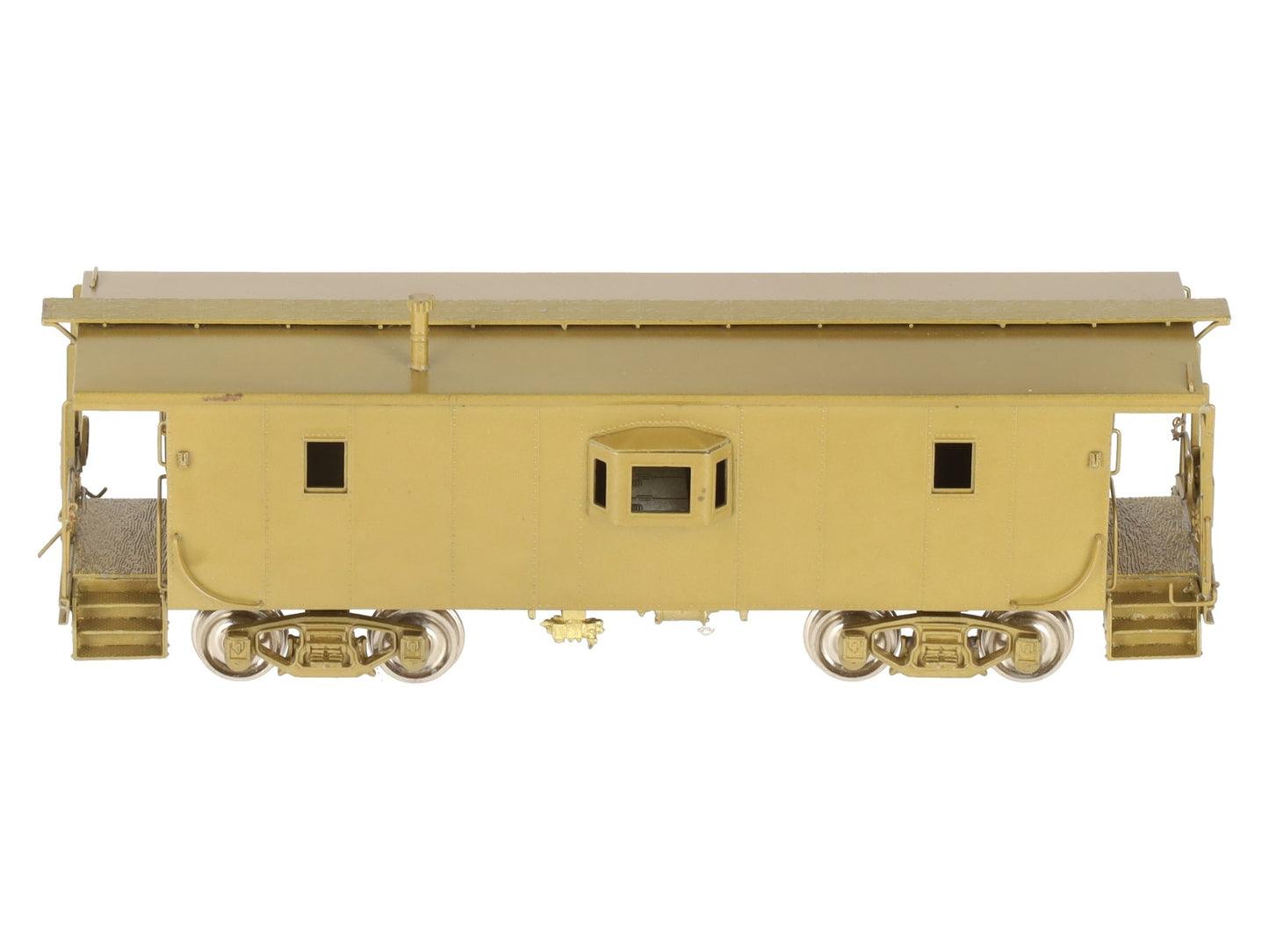 Overland OMI-1136 HO Scale BRASS CSS&SB B-W 29ft Steel Caboose Car EX/Box
