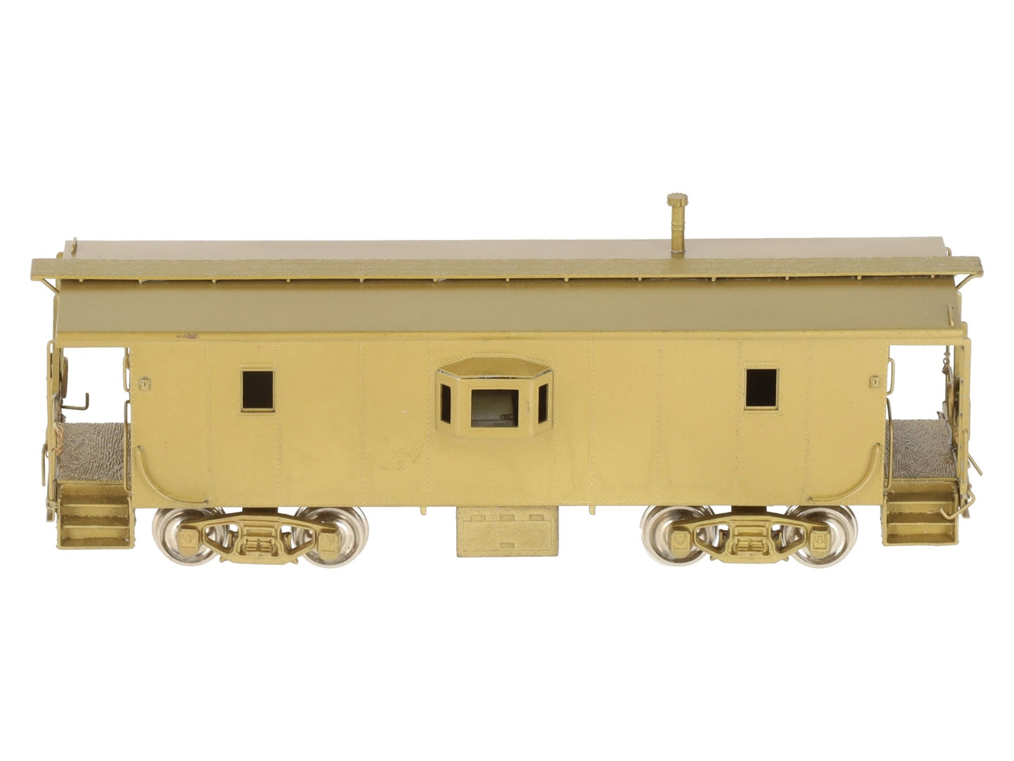 Overland OMI-1136 HO Scale BRASS CSS&SB B-W 29ft Steel Caboose Car EX/Box