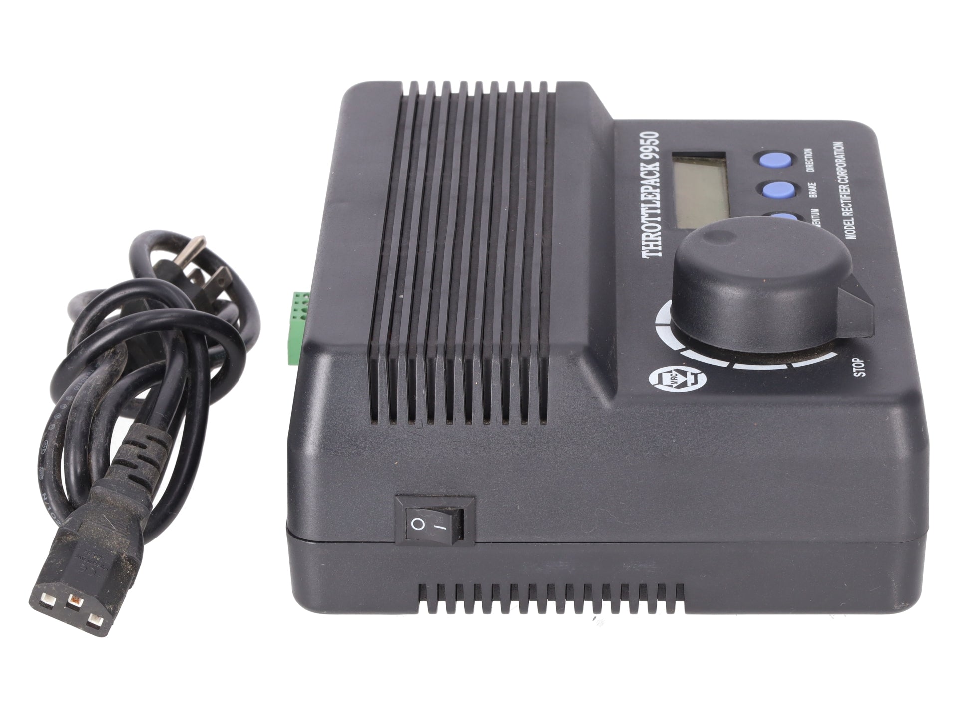 MRC 0001320  Throttlepack 9950 Train Controller with LCD Meters EX