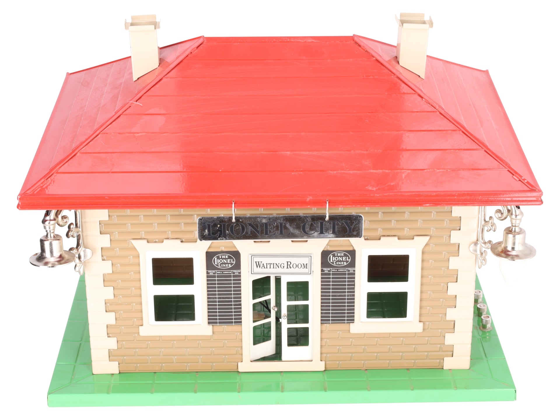 MTH 11-90062 Lionel Tinplate No. 134 Lionel City Station with Train Stop EX