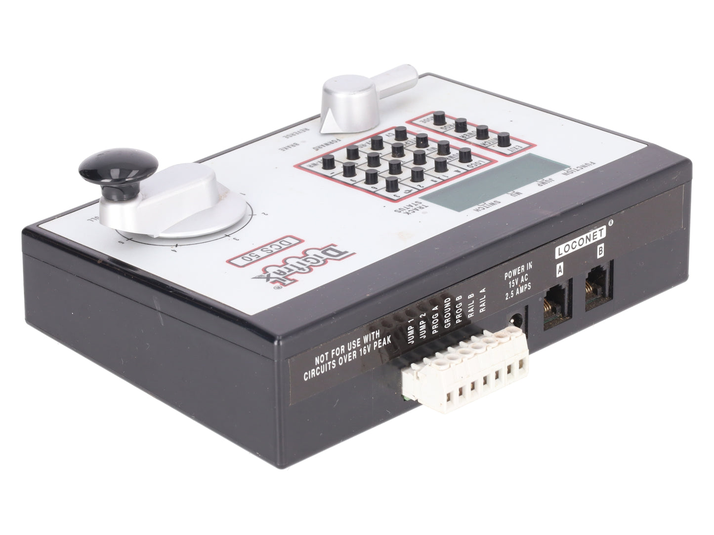 Digitrax DCS50 Zephyr Command Starter Set (No Decoder Tester/LT1 Cable) EX/Box