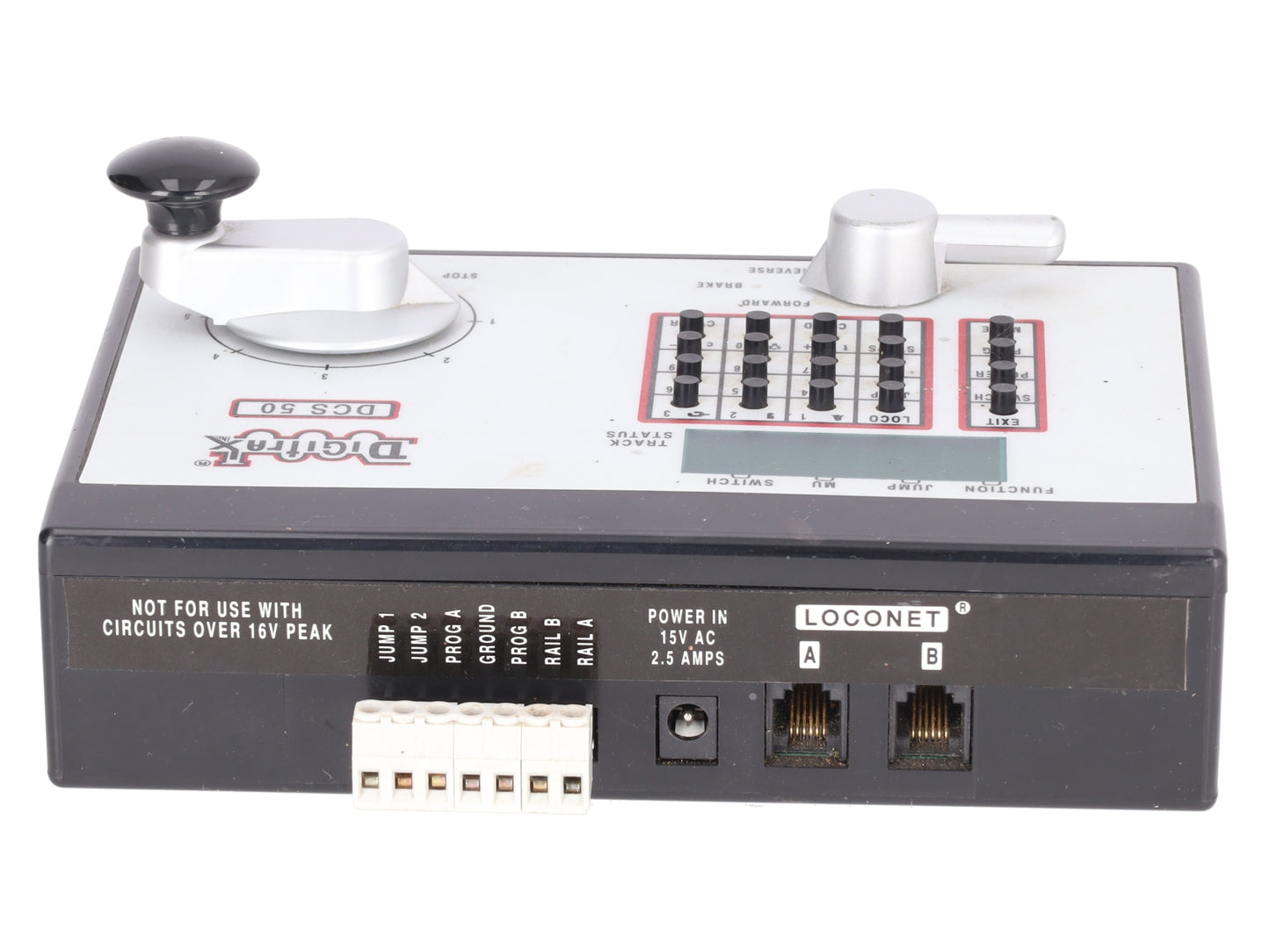Digitrax DCS50 Zephyr Command Starter Set (No Decoder Tester/LT1 Cable) EX/Box