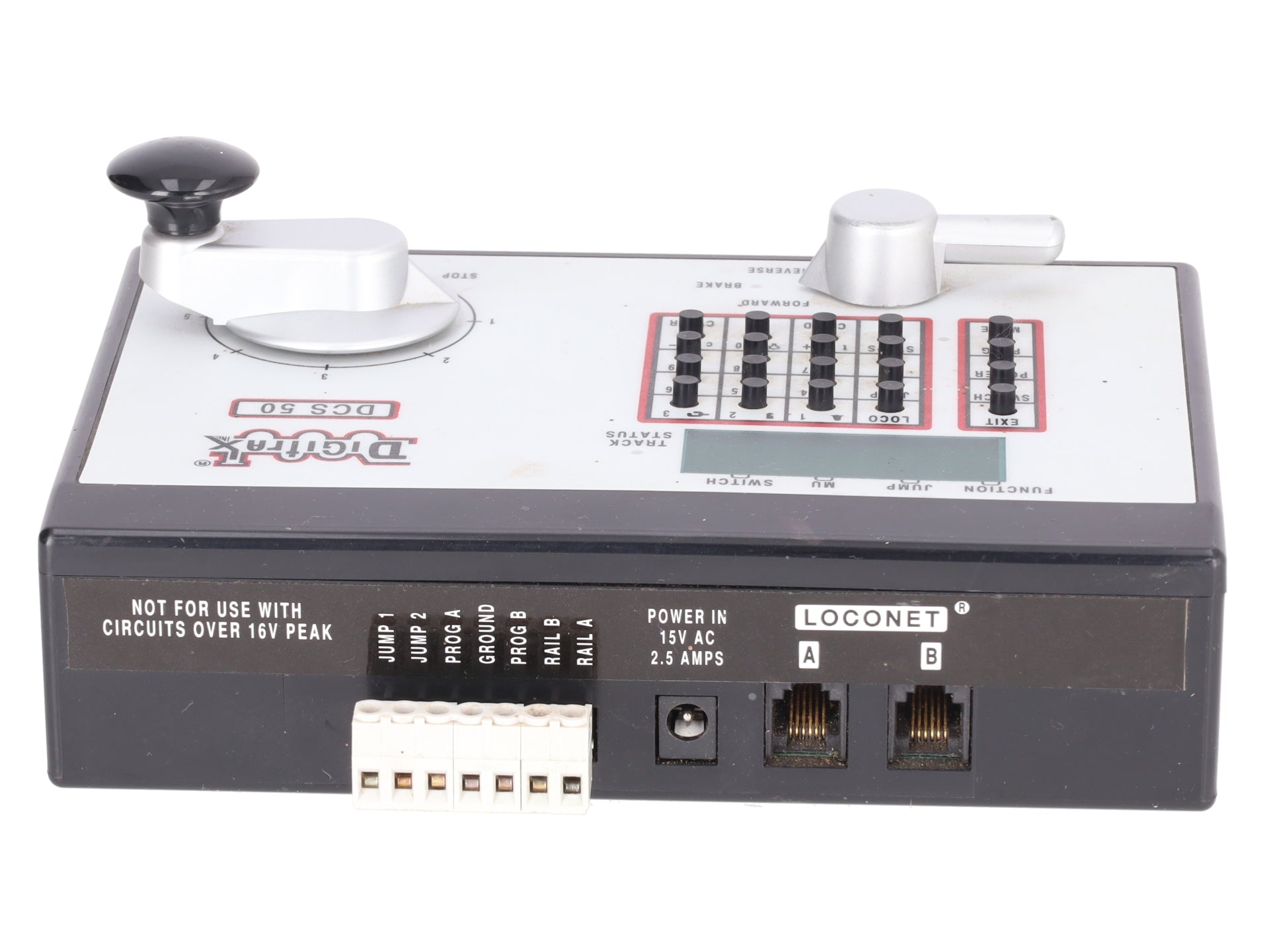 Digitrax DCS50 Zephyr Command Starter Set (No Decoder Tester/LT1 Cable) EX/Box