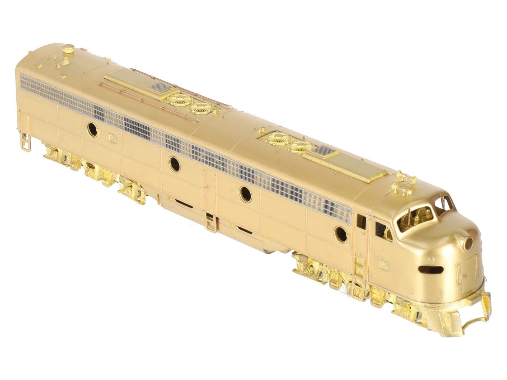 Oriental Limited HO Scale BRASS EMD E8A 2250HP Diesel Loco w/ Vertical Grille EX/Box