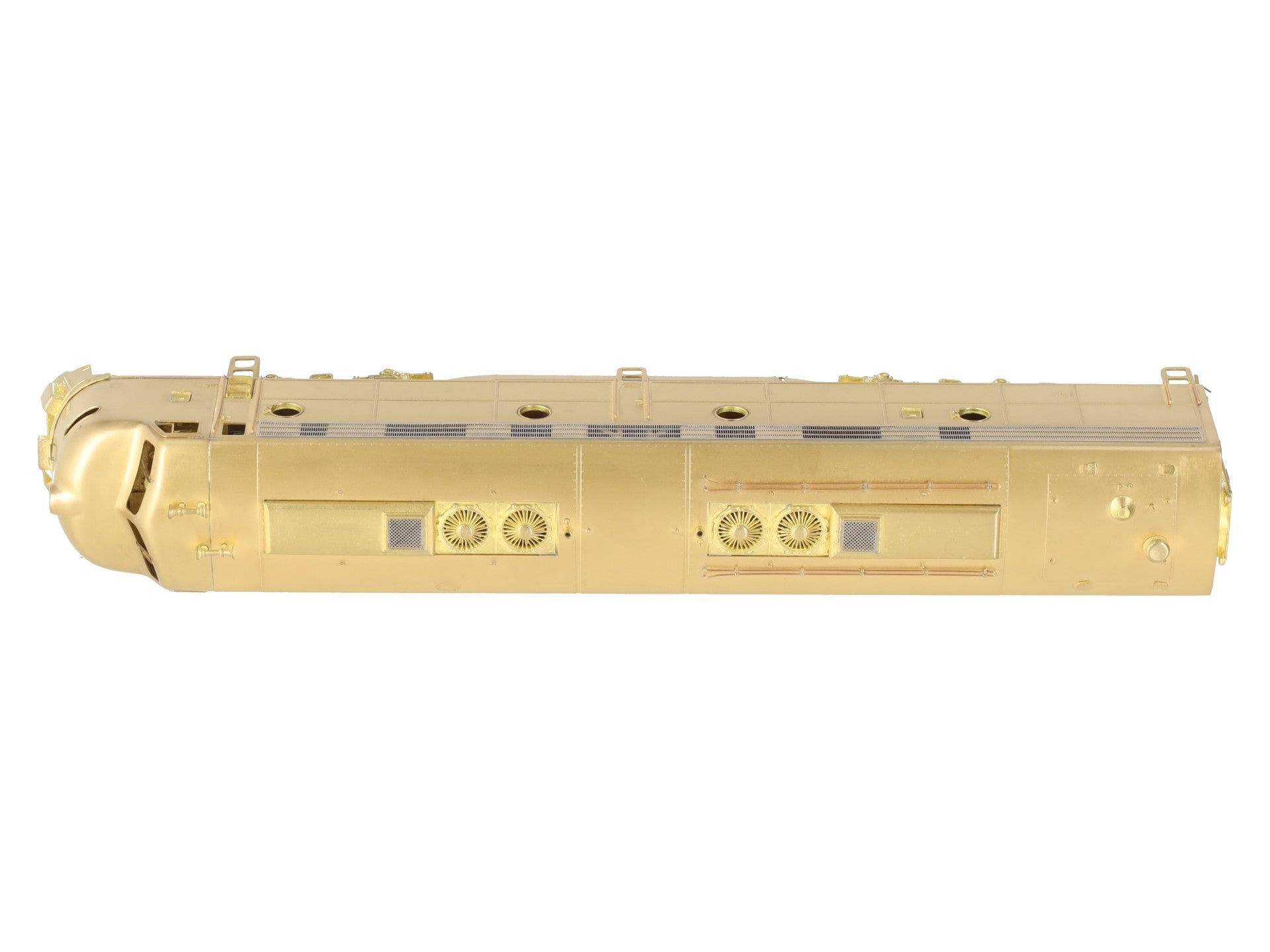 Oriental Limited HO Scale BRASS EMD E8A 2250HP Diesel Loco w/ Vertical Grille EX/Box