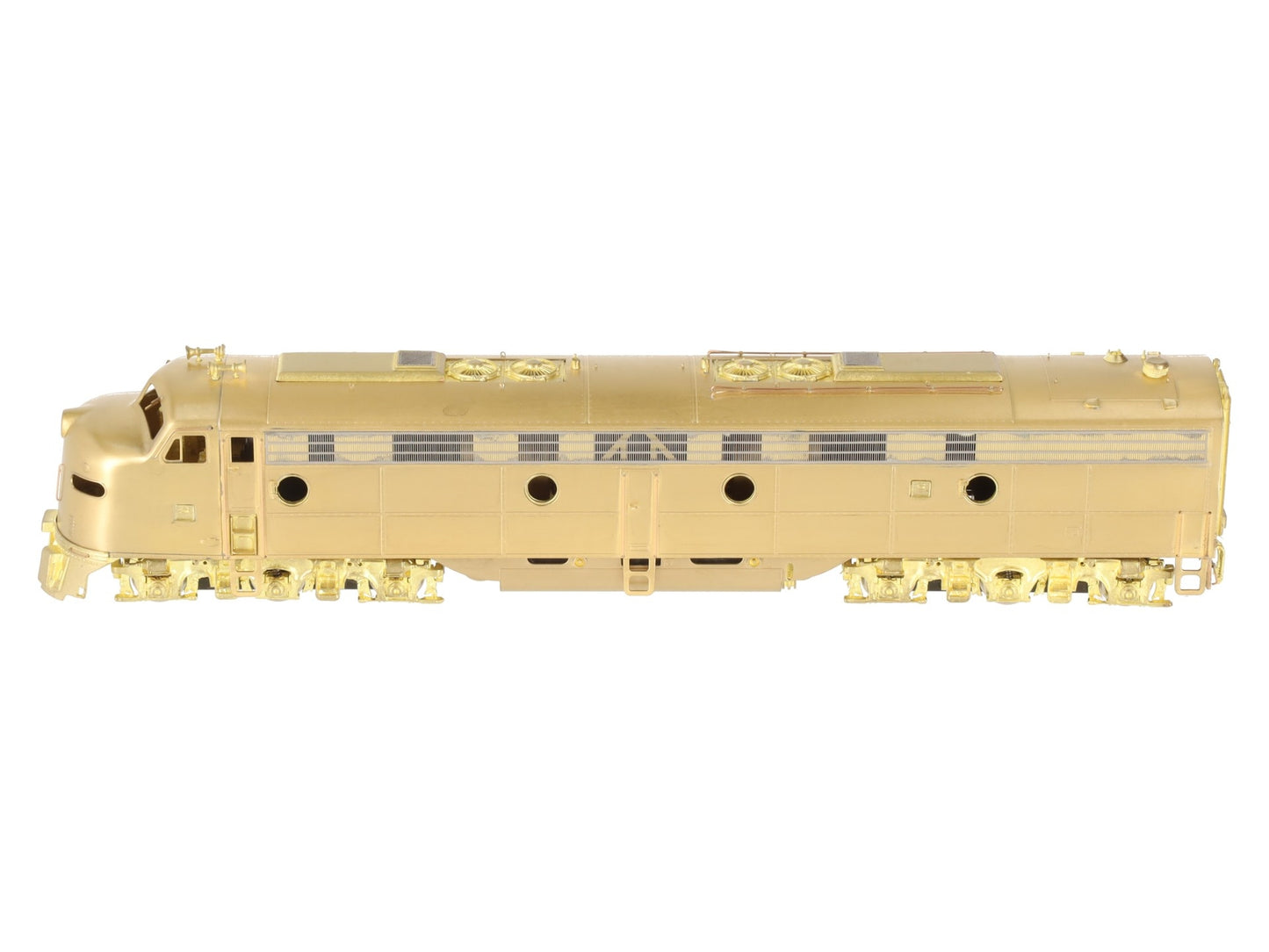 Oriental Limited HO Scale BRASS EMD E8A 2250HP Diesel Loco w/ Vertical Grille EX/Box