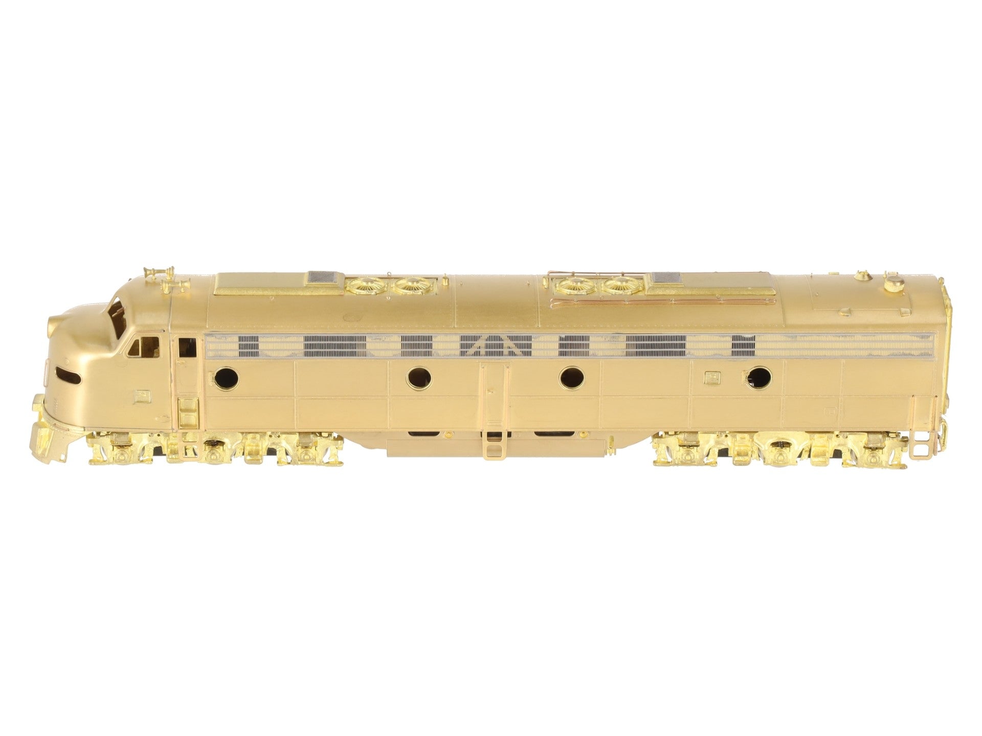 Oriental Limited HO Scale BRASS EMD E8A 2250HP Diesel Loco w/ Vertical Grille EX/Box