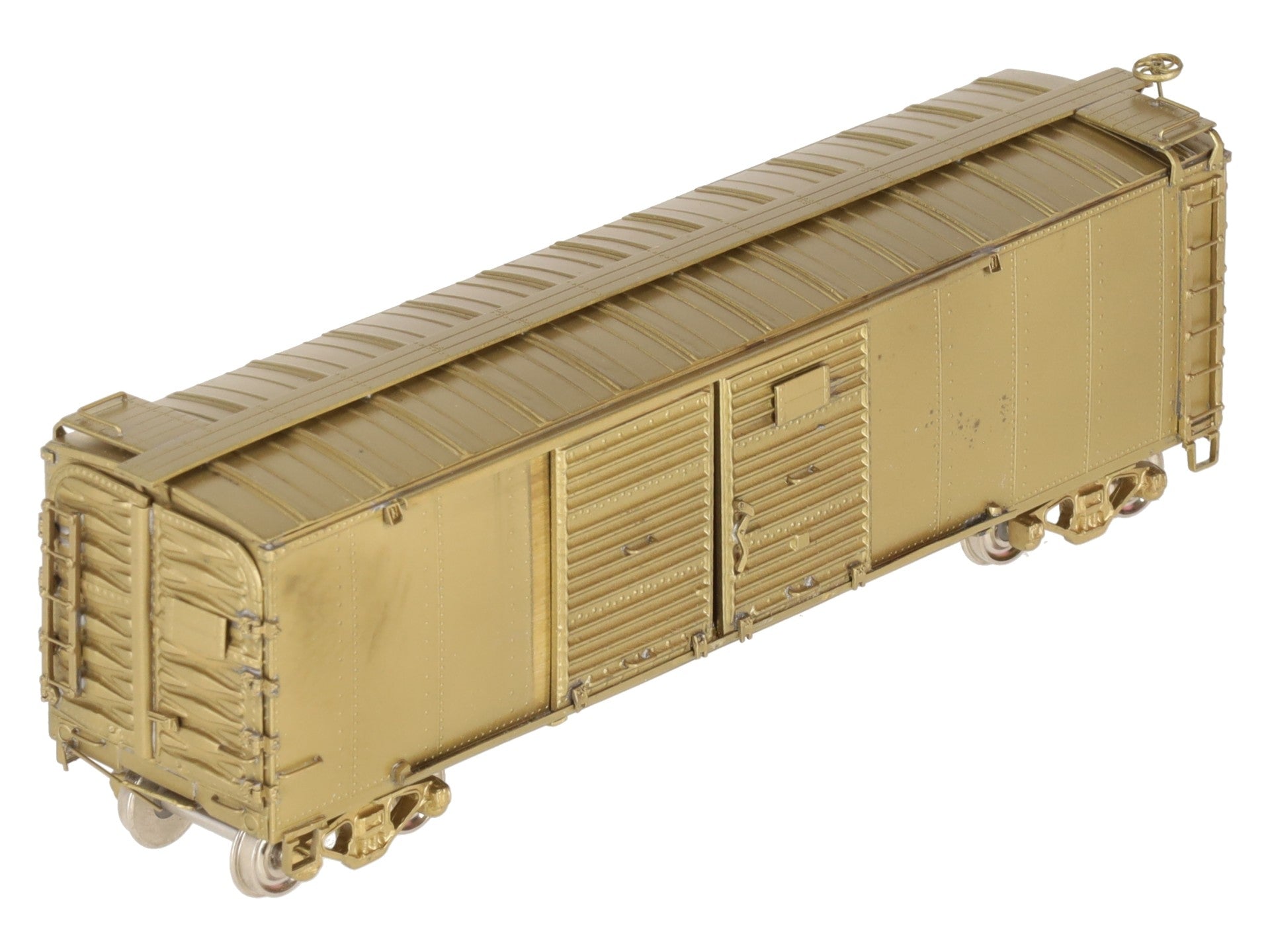 Oriental Limited 0894 HO BRASS C&O Auto Box Car -Unpainted EX/Box
