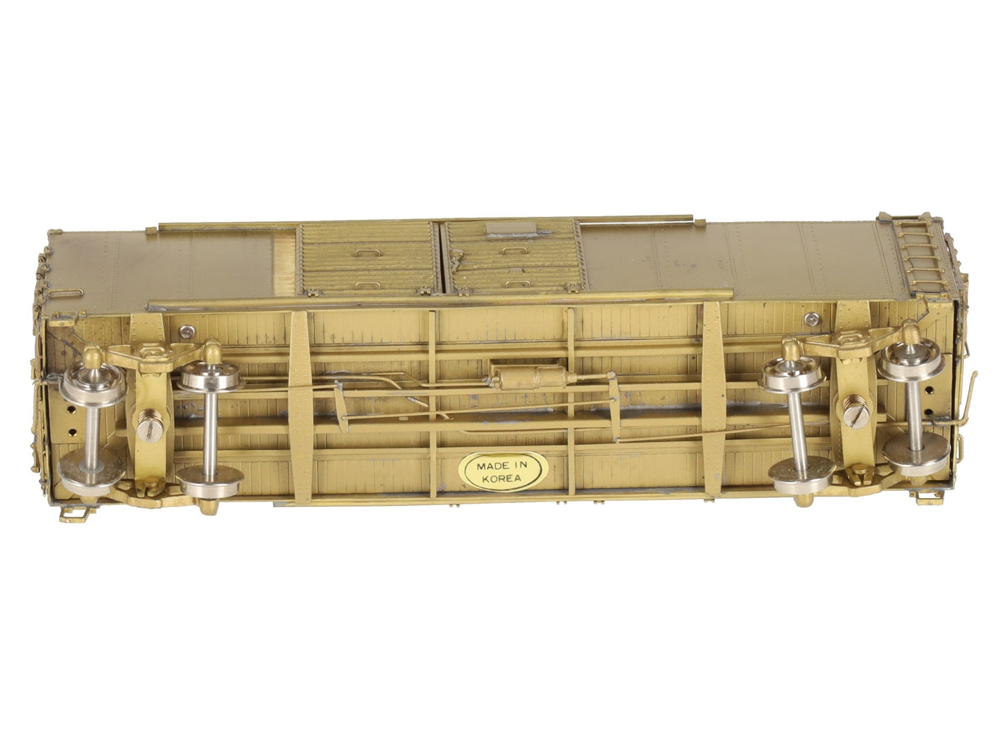 Oriental Limited 0894 HO BRASS C&O Auto Box Car -Unpainted EX/Box