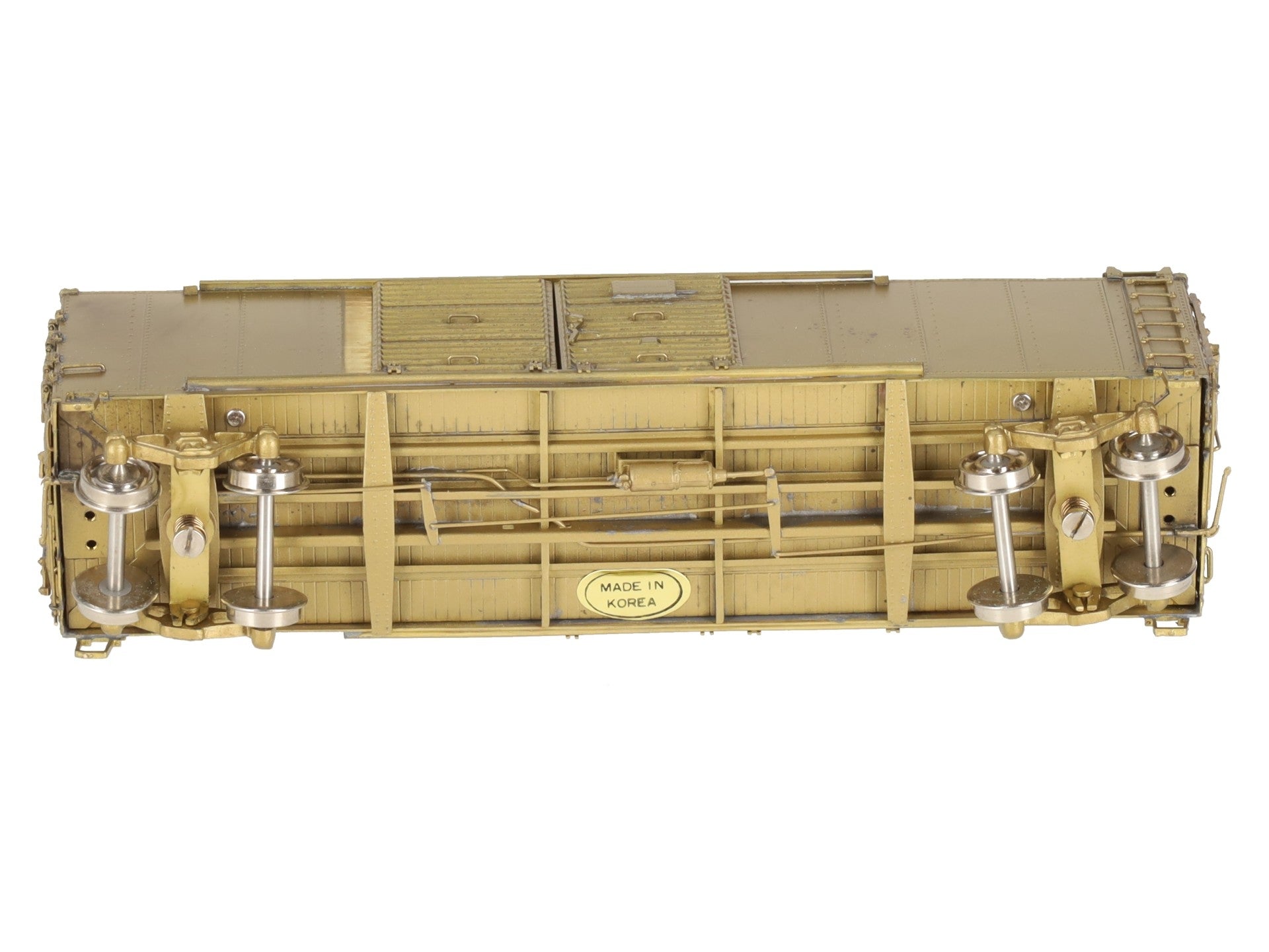 Oriental Limited 0894 HO BRASS C&O Auto Box Car -Unpainted EX/Box