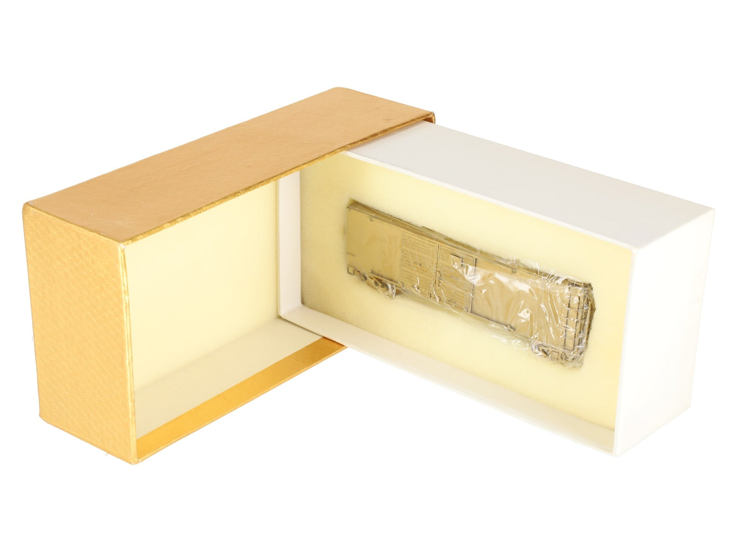 Oriental Limited 0894 HO BRASS C&O Auto Box Car -Unpainted EX/Box