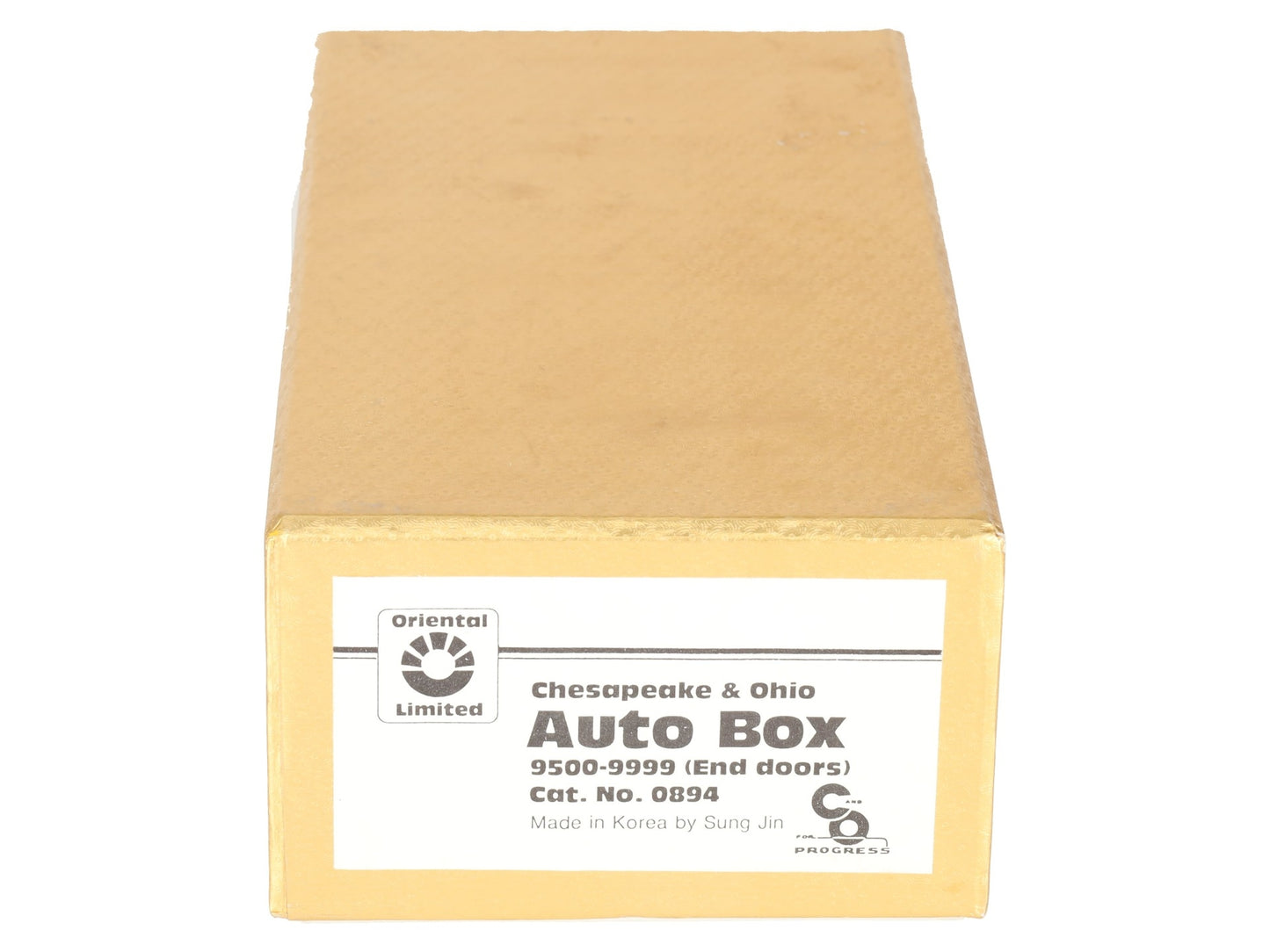 Oriental Limited 0894 HO BRASS C&O Auto Box Car EX/Box