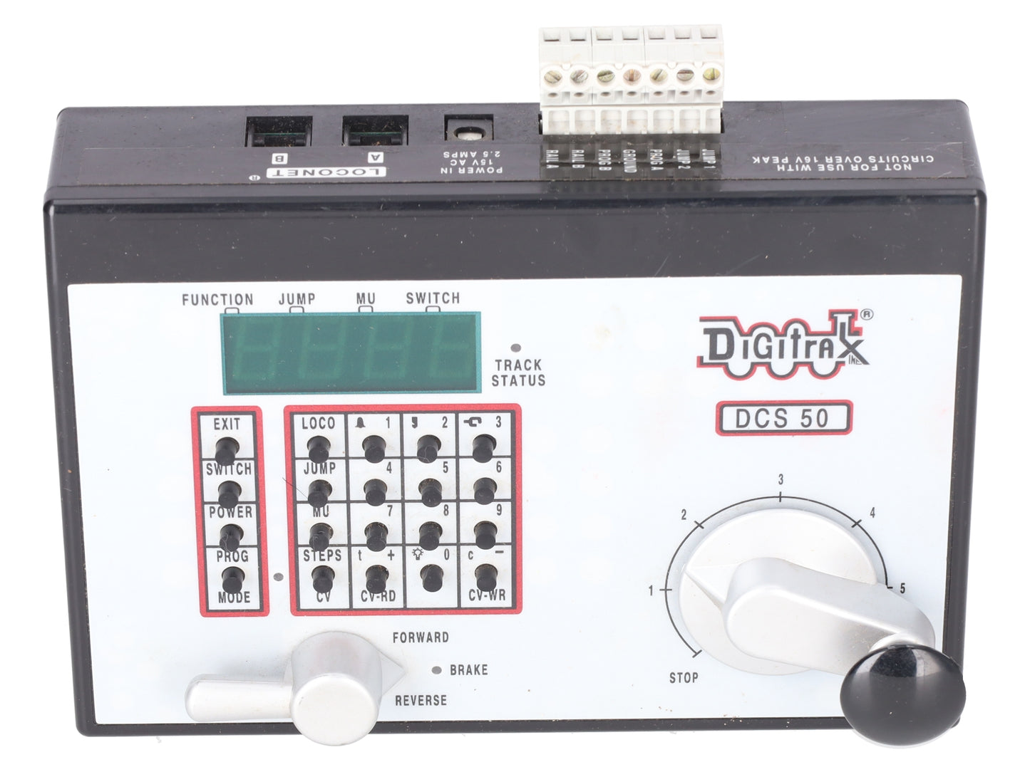 Digitrax DCS50 Zephyr Command Starter Set (No Decoder Tester/LT1 Cable) VG/Box