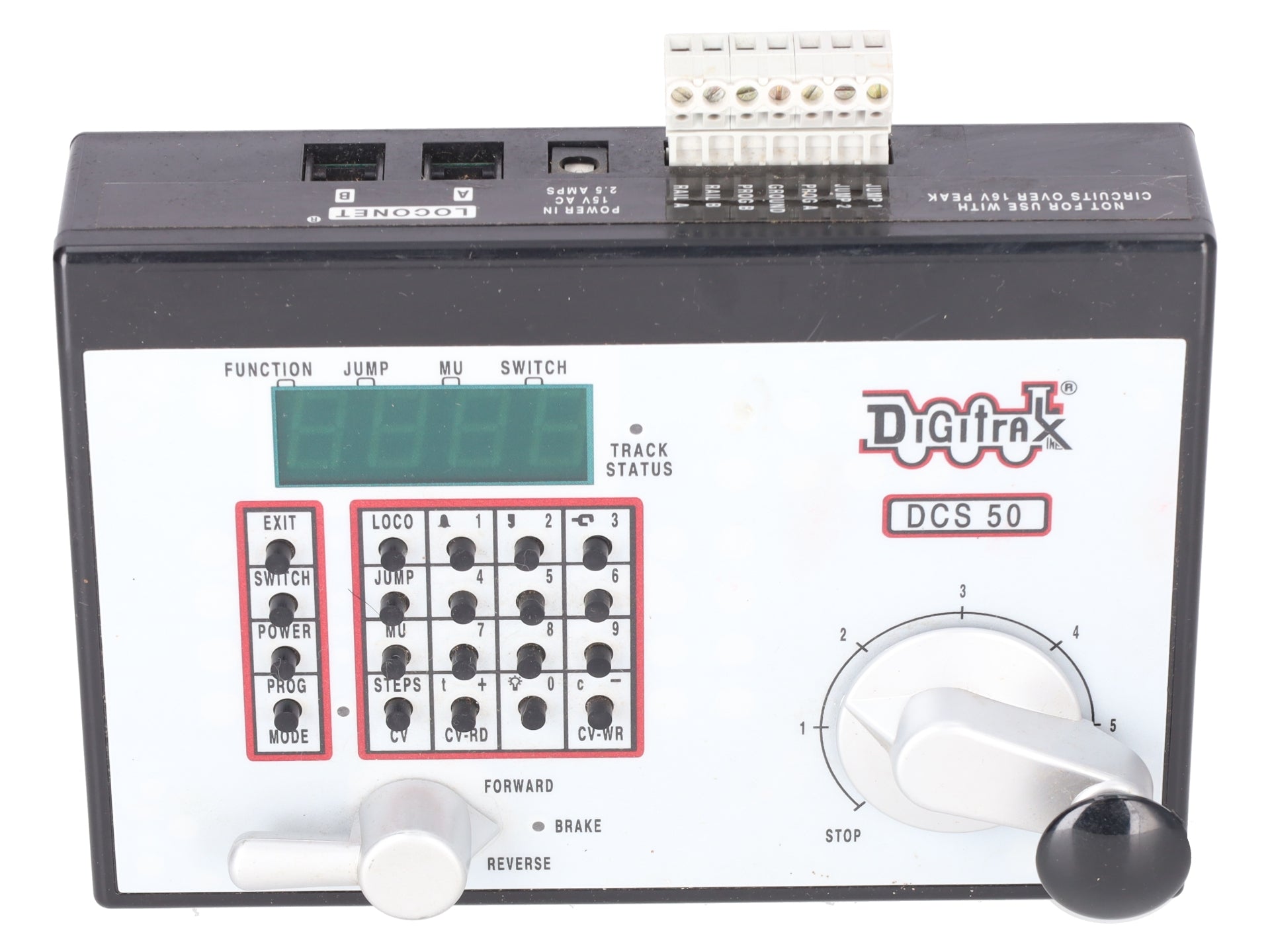 Digitrax DCS50 Zephyr Command Starter Set (No Decoder Tester/LT1 Cable) VG/Box
