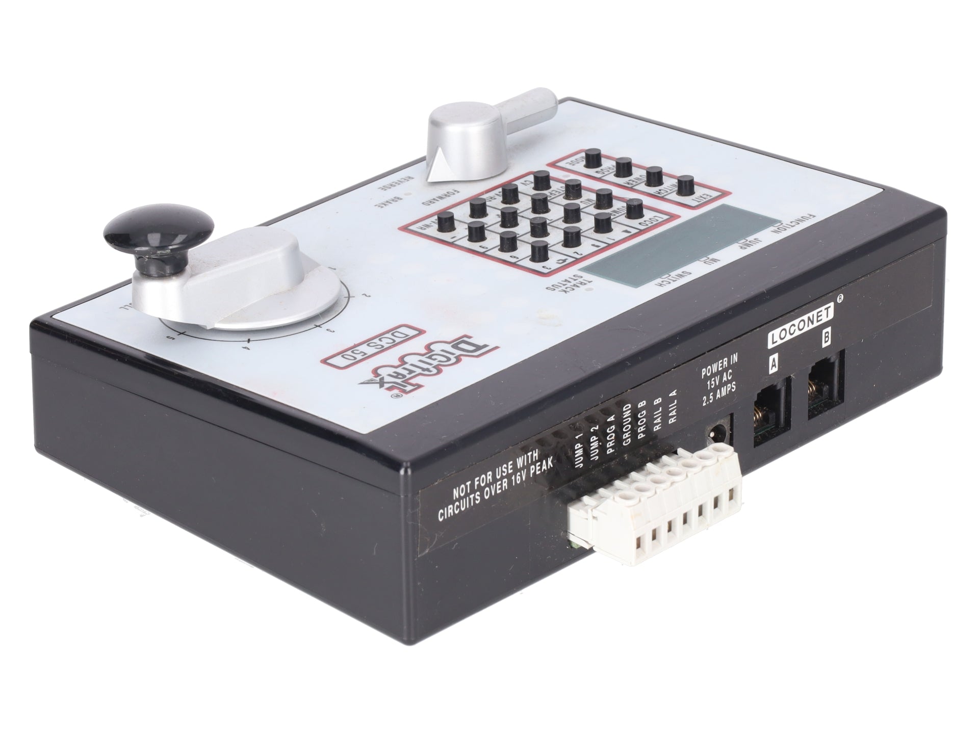 Digitrax DCS50 Zephyr Command Starter Set (No Decoder Tester/LT1 Cable) VG/Box