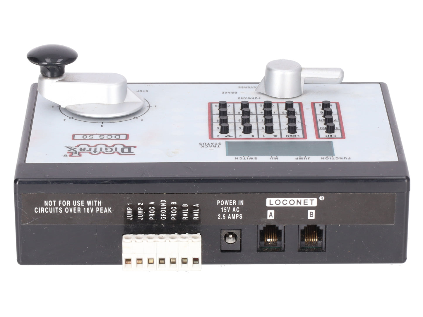 Digitrax DCS50 Zephyr Command Starter Set (No Decoder Tester/LT1 Cable) VG/Box