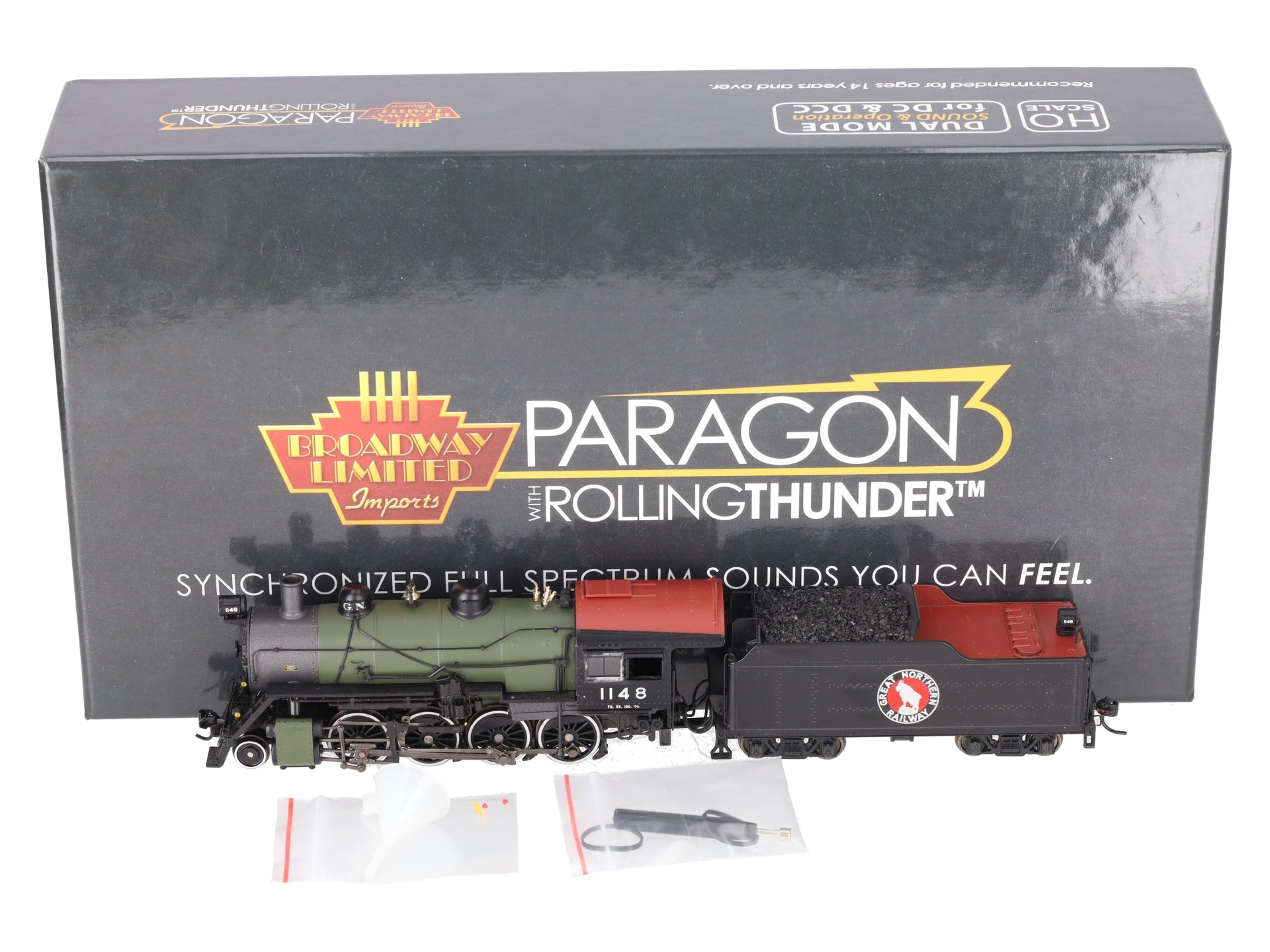 Broadway Limited 5385 HO GN 2-8-0 Consolidation Diesel Loco Sound/DC/DCC #1148 LN/Box