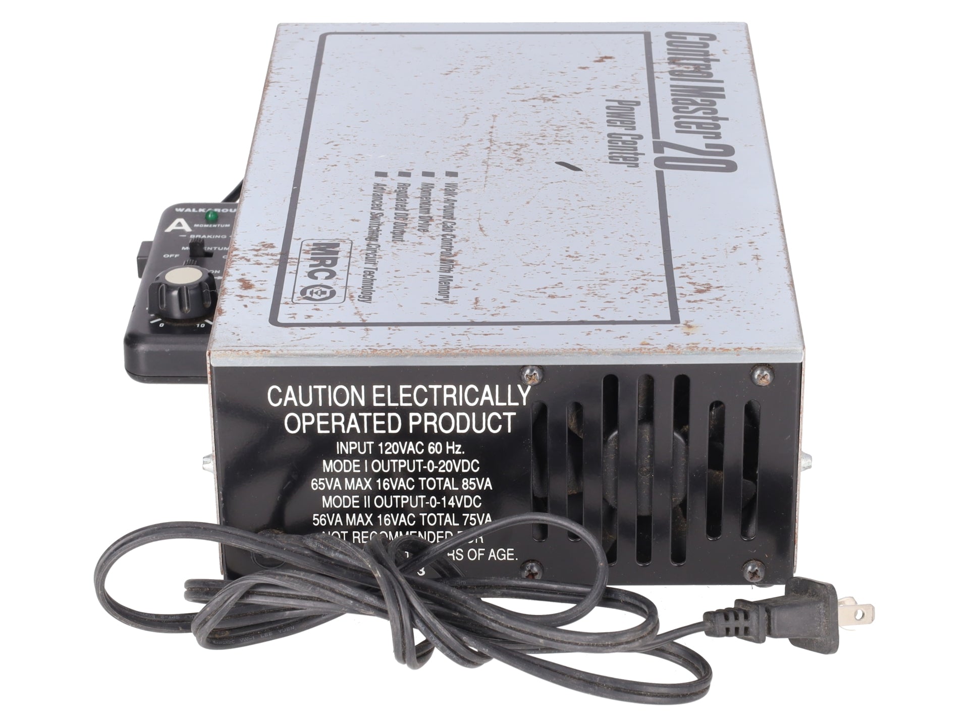 MRC AA444/No wires HO, N or G Control Master 20 Power Supply 85VA VG