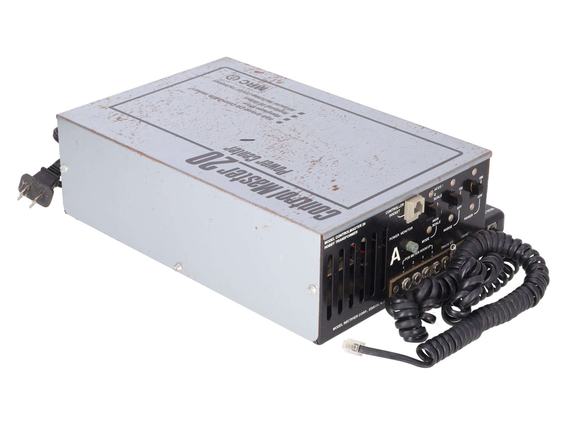 MRC AA444/No wires HO, N or G Control Master 20 Power Supply 85VA VG