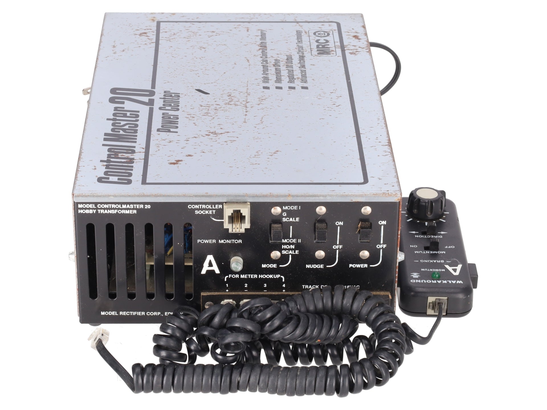MRC AA444/No wires HO, N or G Control Master 20 Power Supply 85VA VG
