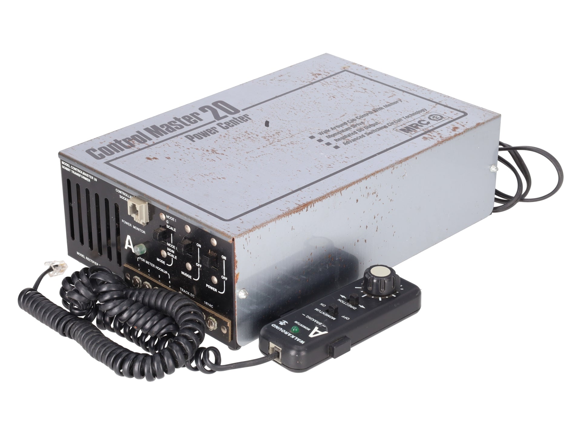 MRC AA444/No wires HO, N or G Control Master 20 Power Supply 85VA VG