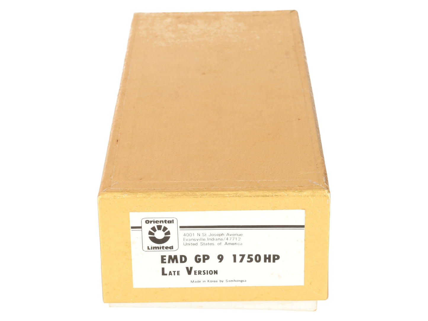 Oriental Limited BRASS HO EMD GP9 1750HP Diesel Engine - Late Version EX/Box