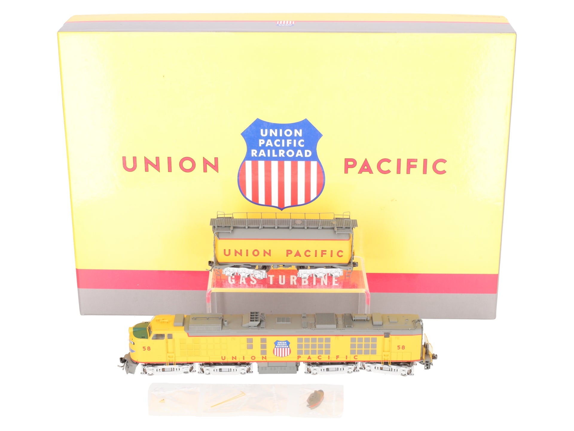 Athearn 88664 HO Union Pacific Gas Turbine Diesel Locomotive & Tender w/ DCC #58 LN/Box