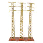 MTH 10-4012 Standard Gauge Tinplate #94 High-Tension Tower Set (Pack of 3) EX