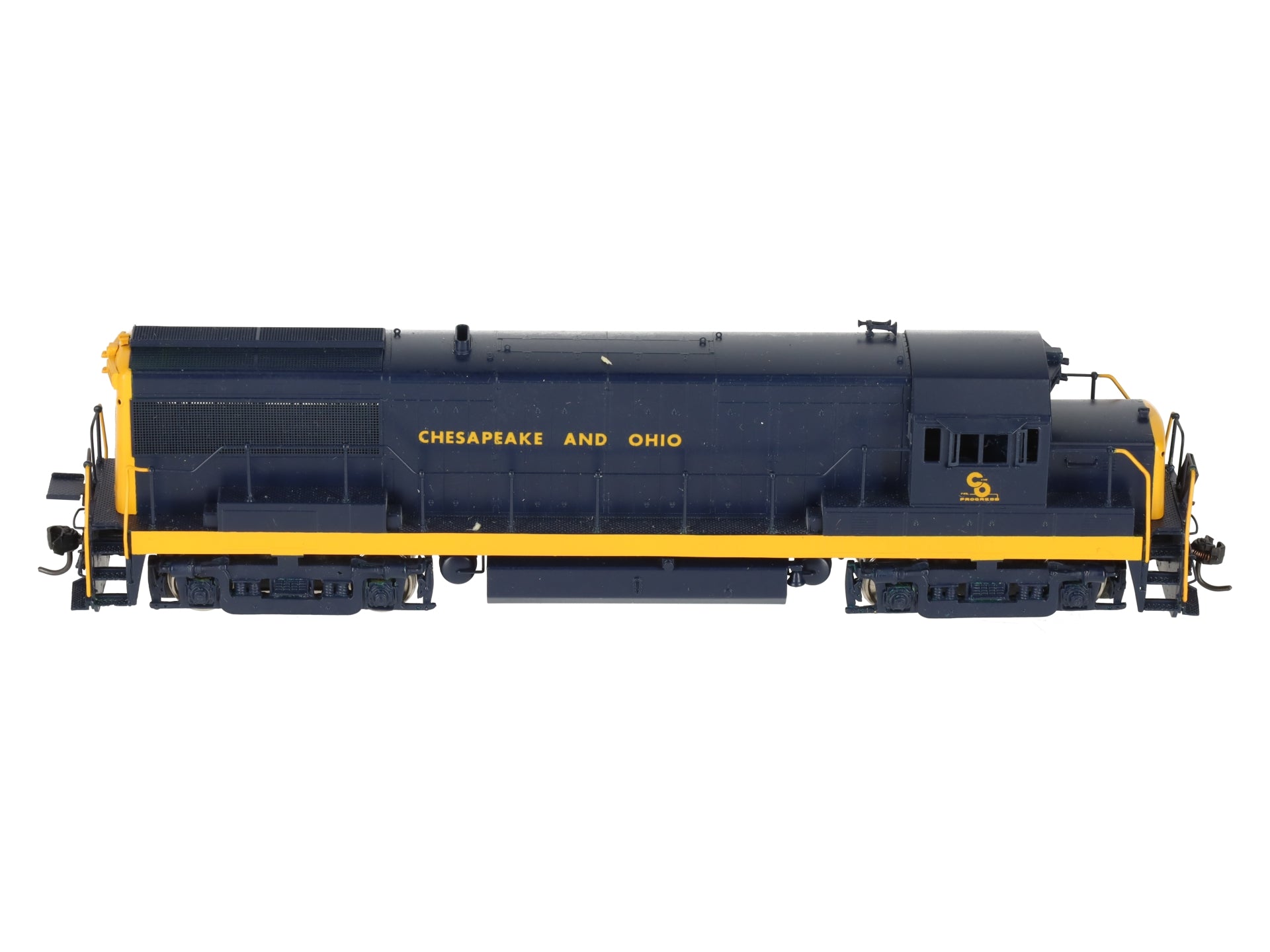 Oriental Limited HO BRASS C&O GE U25B 2500HP Diesel Engine Intermediate -Painted LN/Box
