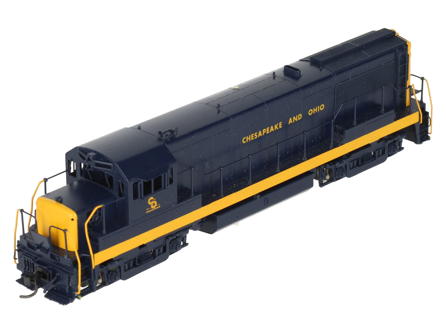 Oriental Limited HO BRASS C&O GE U25B 2500HP Diesel Engine Intermediate -Painted LN/Box
