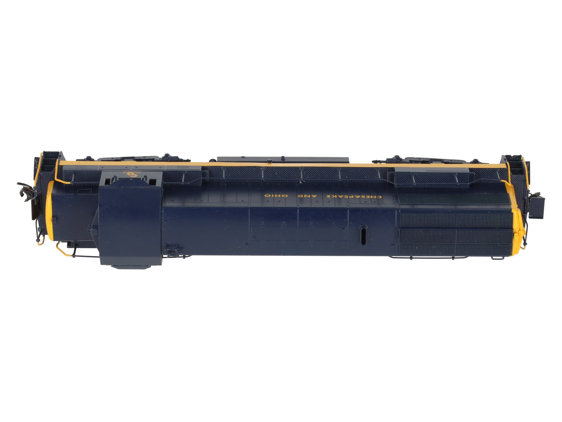 Oriental Limited HO BRASS C&O GE U25B 2500HP Diesel Engine Intermediate -Painted LN/Box